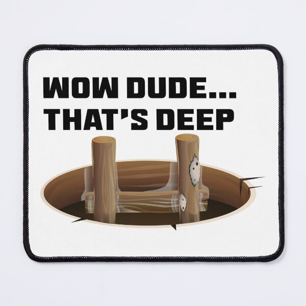 Item preview, That's Deep designed and sold by PillowPuns.