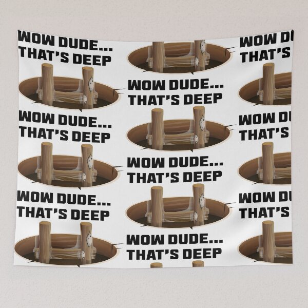 Item preview, That's Deep designed and sold by PillowPuns.