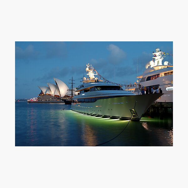 Moored Photographic Print