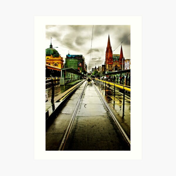 Princes Bridge Art Print
