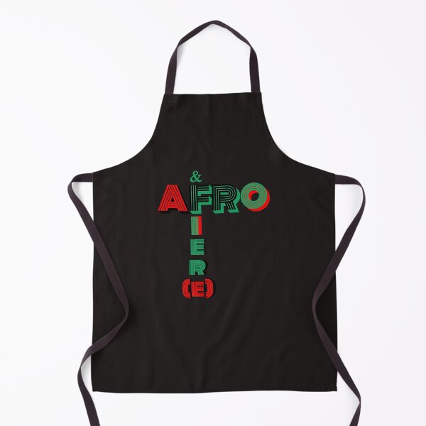 Item preview, Slogan "Afro & proud" in red black and green, colors of Africa designed and sold by LV-creator.