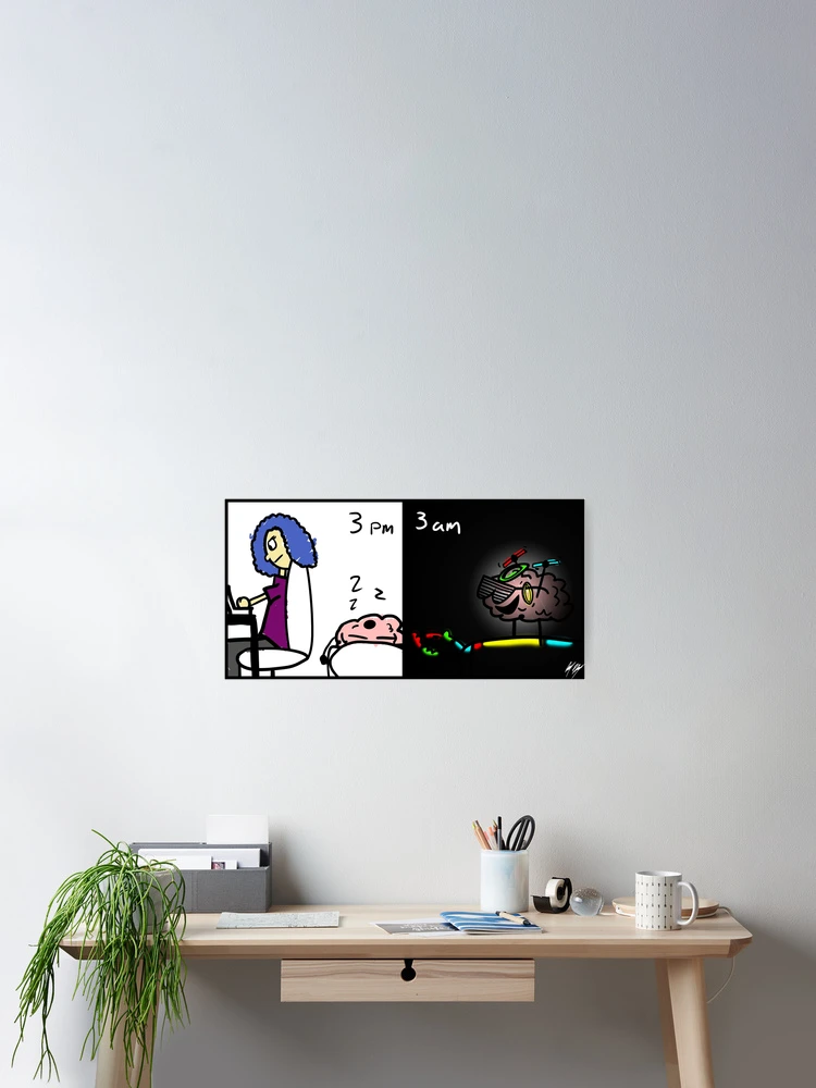 Thumbnail 2 of 3, Poster, Night Rave designed and sold by TheTimekeeper.