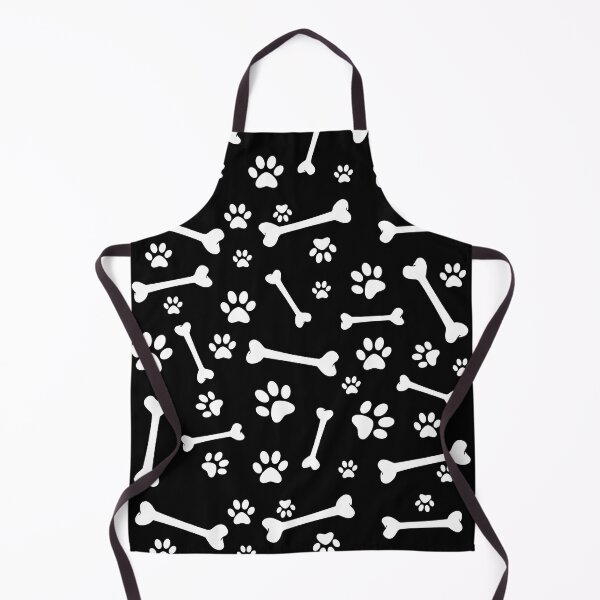 Item preview, Classic Black And White Paws And Bones Galore! designed and sold by TrulyEpoque.