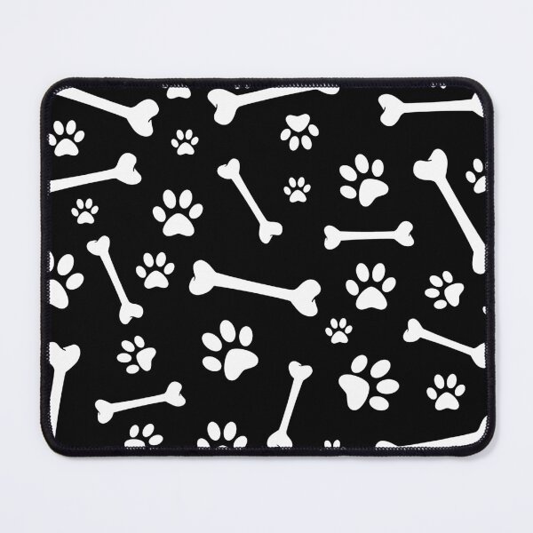 Item preview, Classic Black And White Paws And Bones Galore! designed and sold by TrulyEpoque.