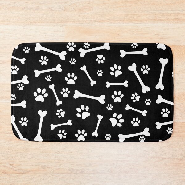 Item preview, Classic Black And White Paws And Bones Galore! designed and sold by TrulyEpoque.