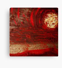 Red Rain Canvas Print