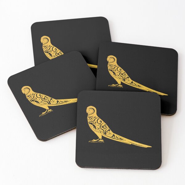 Item preview, Parrot profile parrot papercut mandala art designed and sold by hign.