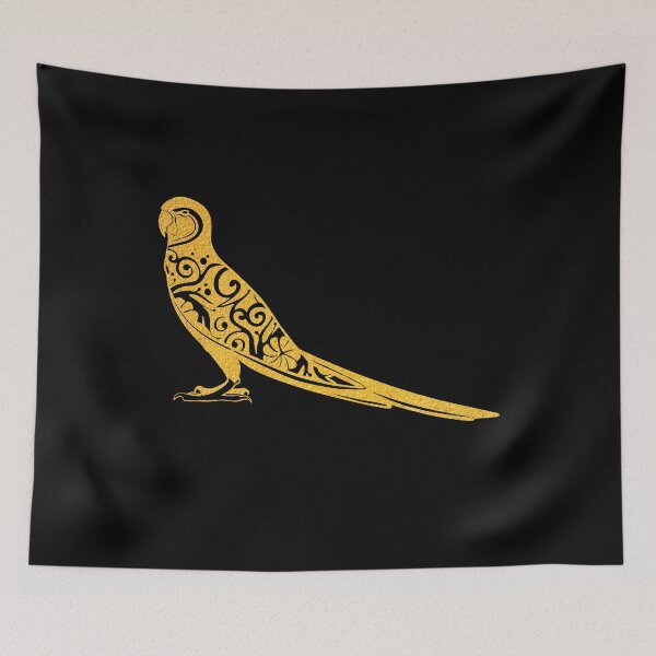 Item preview, Parrot profile parrot papercut mandala art designed and sold by hign.