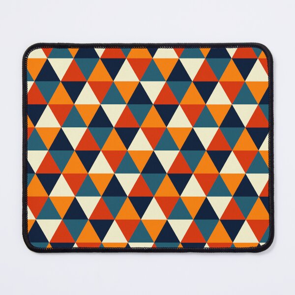 Item preview, Seamless Retro Triangles Pattern designed and sold by Texterns.