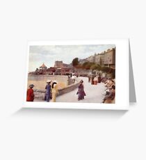 Weston Super Mare England in 1913 Greeting Card