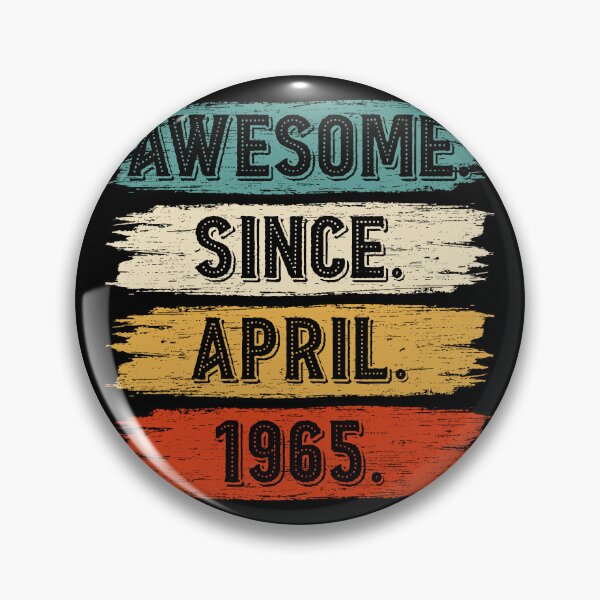 Item preview, 57 Years Old Gifts Awesome Since April 1965 57th Birthday designed and sold by MoHaCo.
