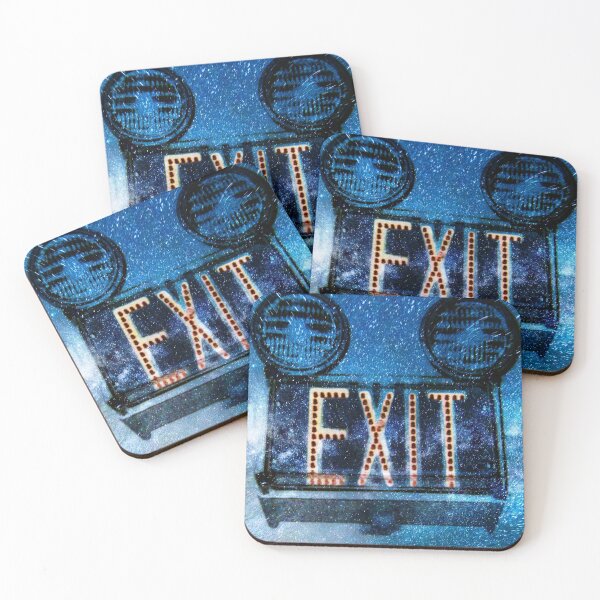 Item preview, Exit Sign Polaroid Galaxy Photo designed and sold by DaveFilm.