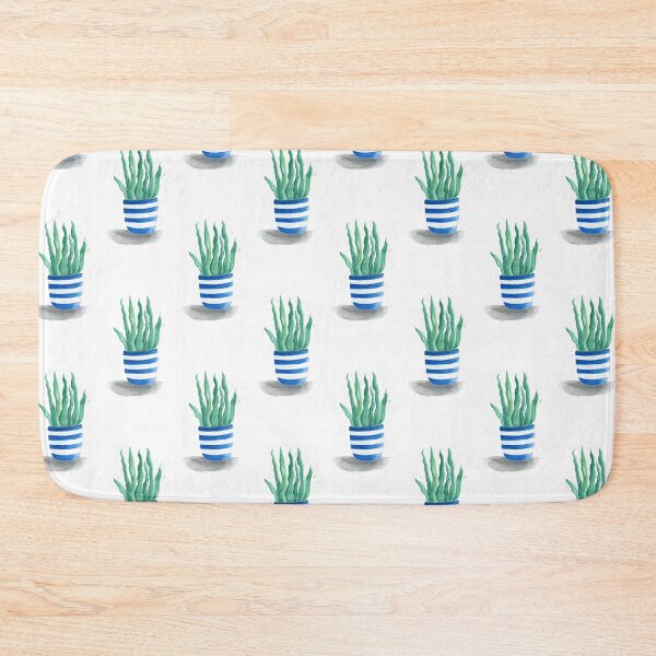 Item preview, Aloe vera pattern designed and sold by Home Cyn Home.