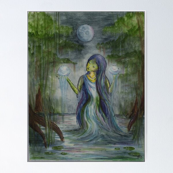 Item preview, Swamp Maiden designed and sold by brookelynette.