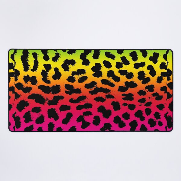 Item preview, colorful animal pattern rainbow leopard pattern cheetah design gift designed and sold by MadandMean.