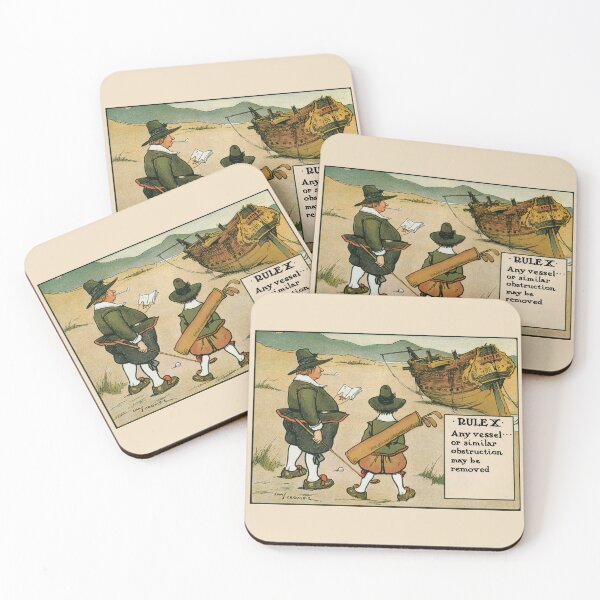 Item preview, Antique golf rule 10 cartoon designed and sold by aapshop.