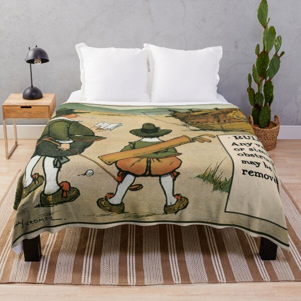 Item preview, Antique golf rule 10 cartoon designed and sold by aapshop.
