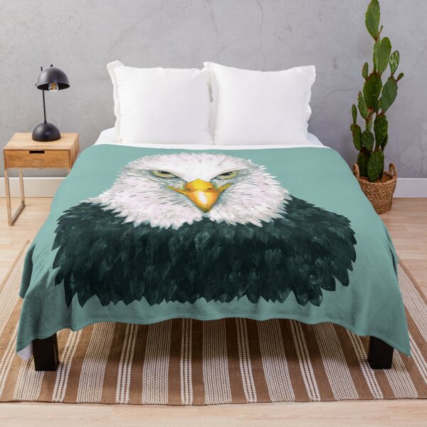 Item preview, Bald eagle portrait designed and sold by Bwiselizzy.