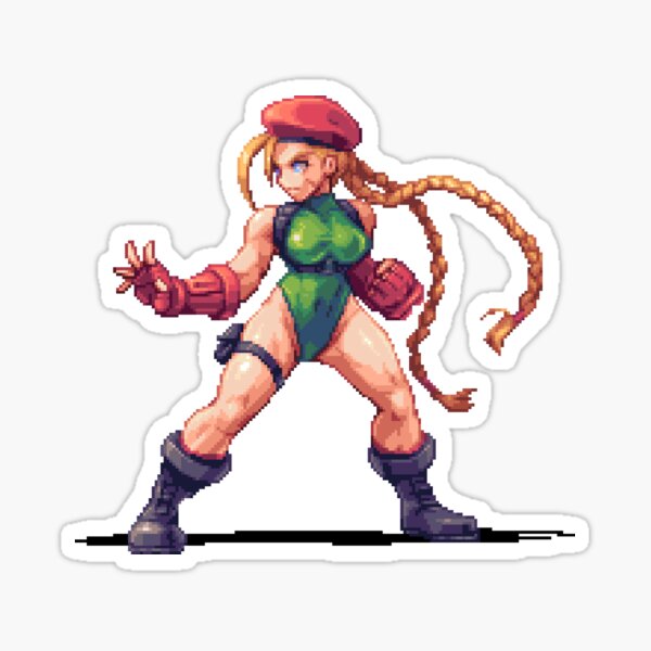 Cammy White - Fan Art - III Design Pin for Sale by ViolaViolante