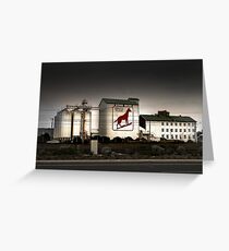 Dingo Flour Mill - Fremantle Western Australia Greeting Card