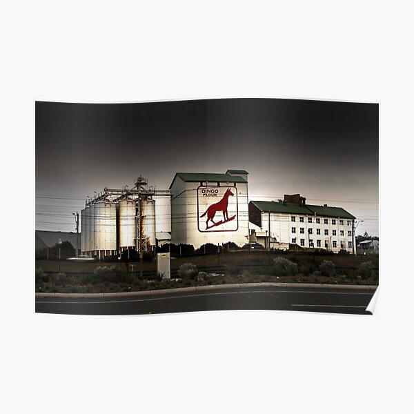 Dingo Flour Mill - Fremantle Western Australia Poster