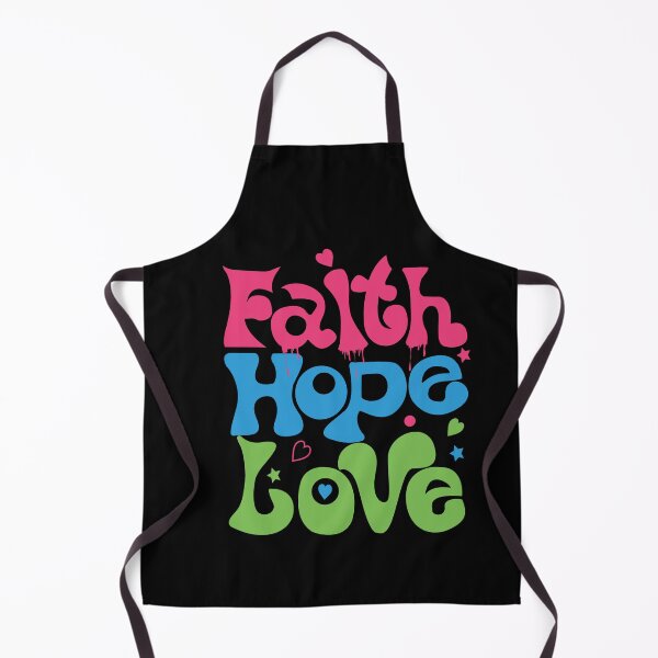 Artikelvorschau, Glaube-Hoffnung-Liebe Religiös inspirierend entworfen und verkauft von PATPRO GRAPHICS.