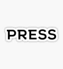 Press: Stickers | Redbubble