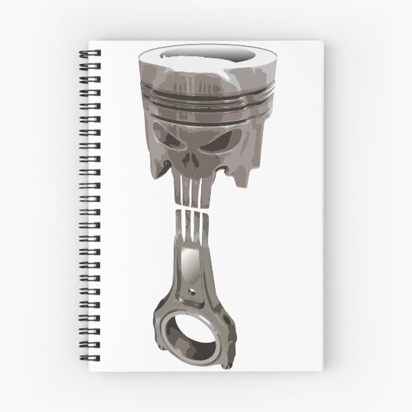 Item preview, Skull Piston (Version A) designed and sold by MotoringZen.