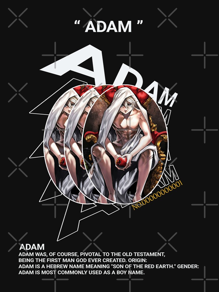 Record Of Ragnarok Adam Thor Poseidon Zeus Sticker Set Of 6 Anime