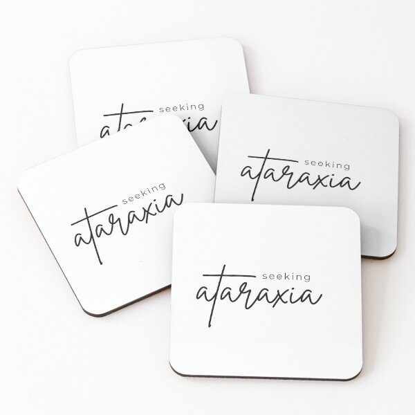 Item preview, SEEKING ATARAXIA- FOR EPICUREANS designed and sold by The Bookworm Store.