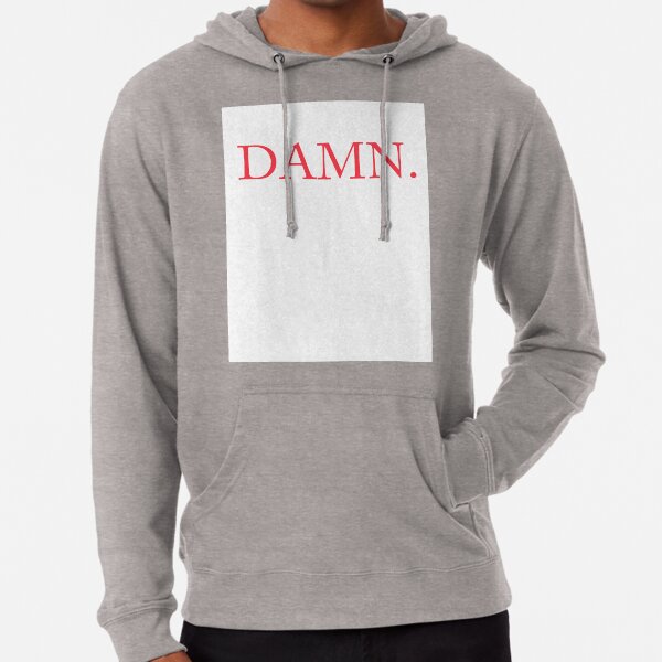 Damn clearance hoodie white