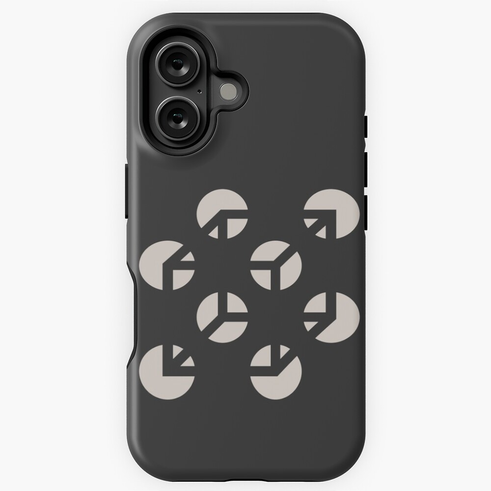 Vista previa del artículo con la obra «Funda resistente MagSafe para iPhone», diseñado y vendido por geekchic.