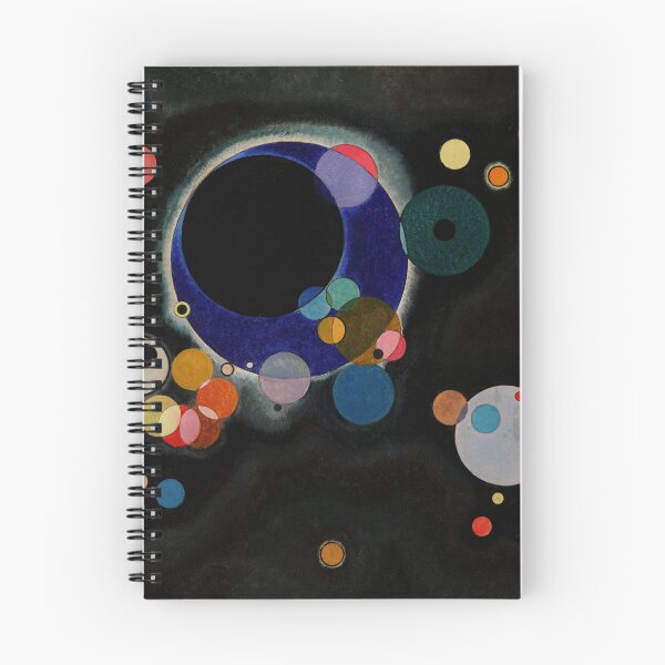 Item preview, Wassily Kandinsky - Several Circles - Bauhaus Art designed and sold by NewNomads.