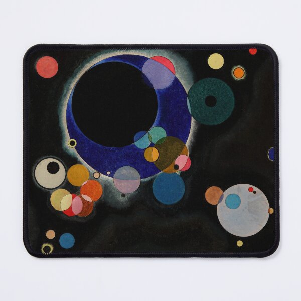 Item preview, Wassily Kandinsky - Several Circles - Bauhaus Art designed and sold by NewNomads.