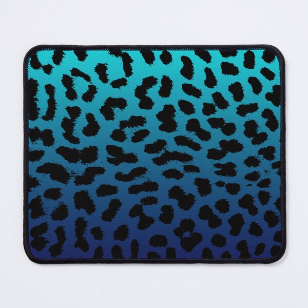 Item preview, Leopard Print in Blue Cheetah Design Underwater Ocean designed and sold by MadandMean.