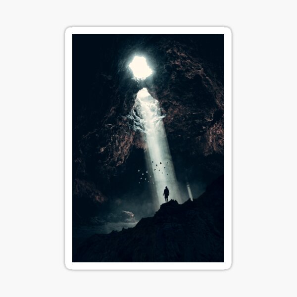 Cave Sticker