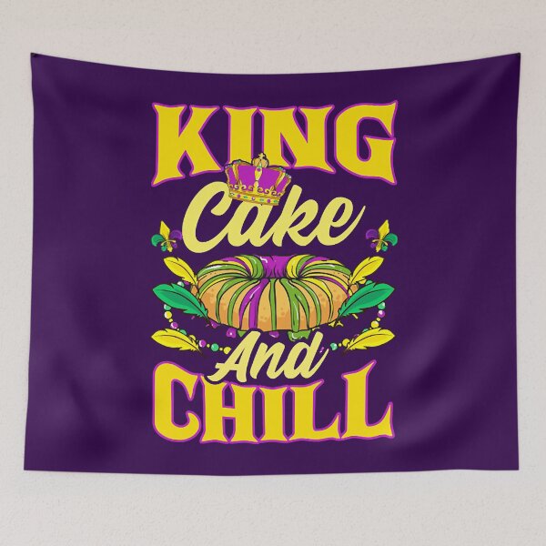 Item preview, King Cake Mardi Gras New Orleans Carnival designed and sold by CamChanhon.