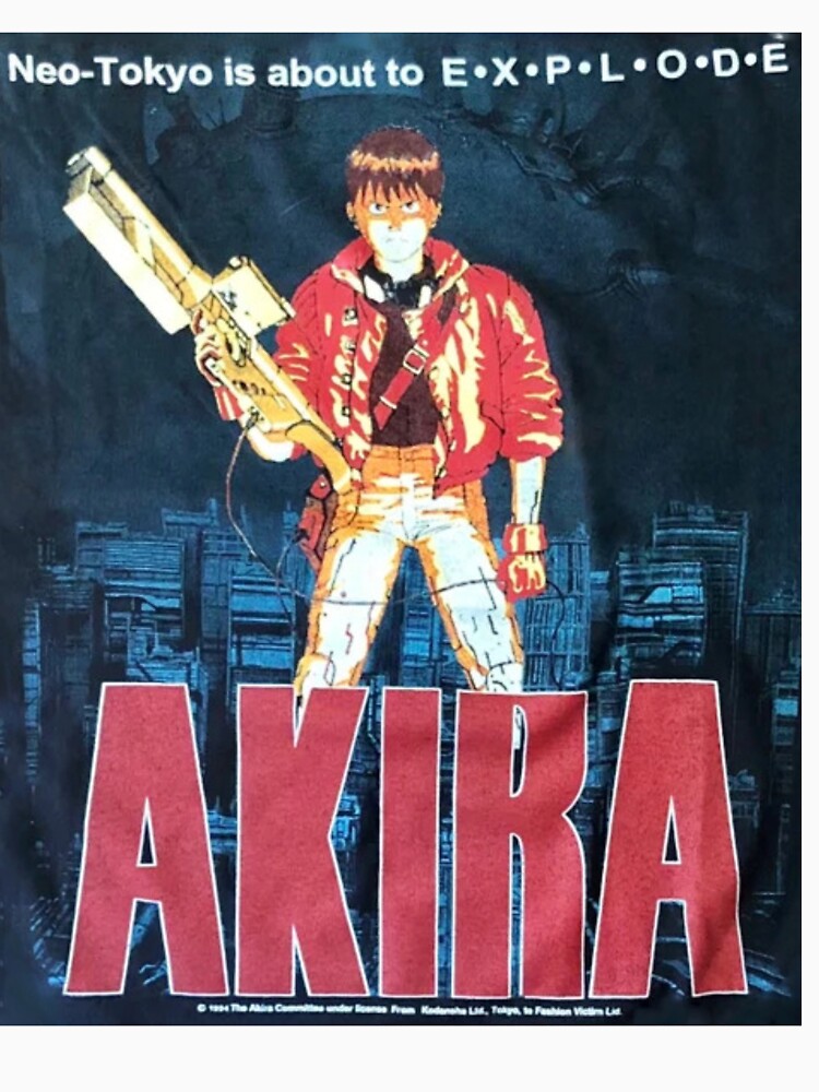 Bootleg Akira Anime Manga Tetsuo Double Sided Single Stitch Vintage Tee T  Shirt | Essential T-Shirt