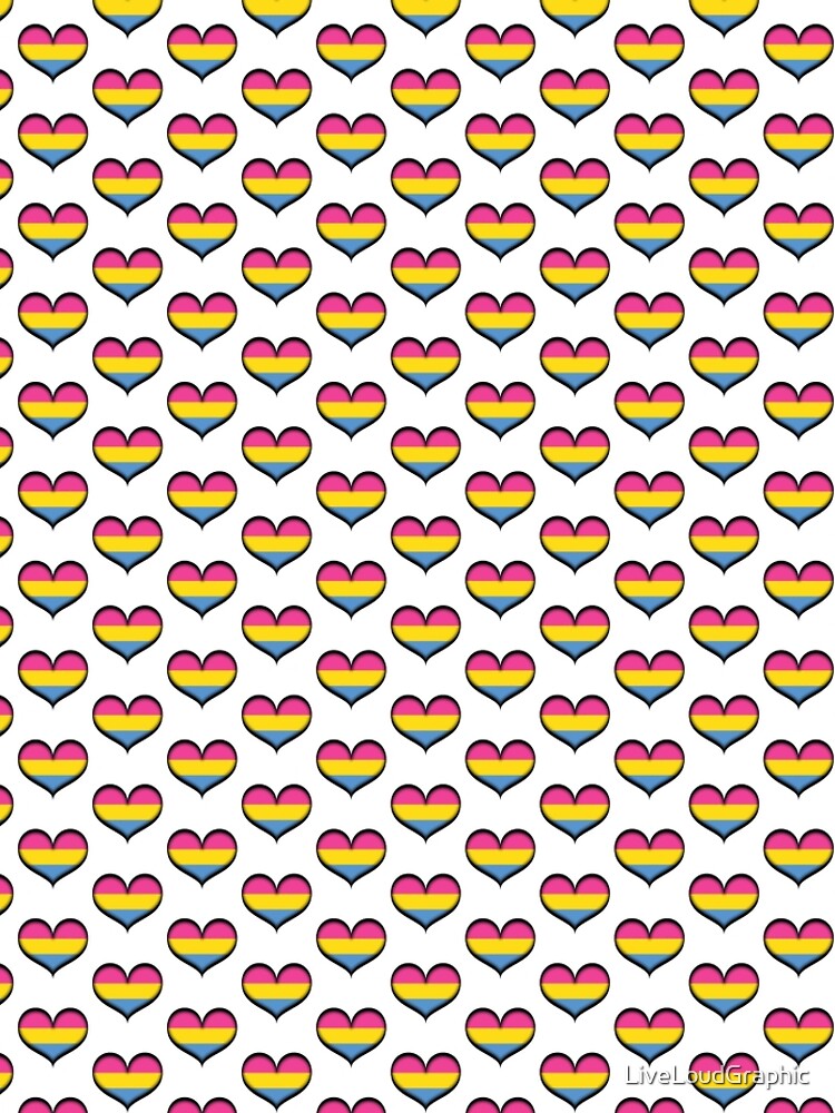 Pansexual Heart by LiveLoudGraphic
