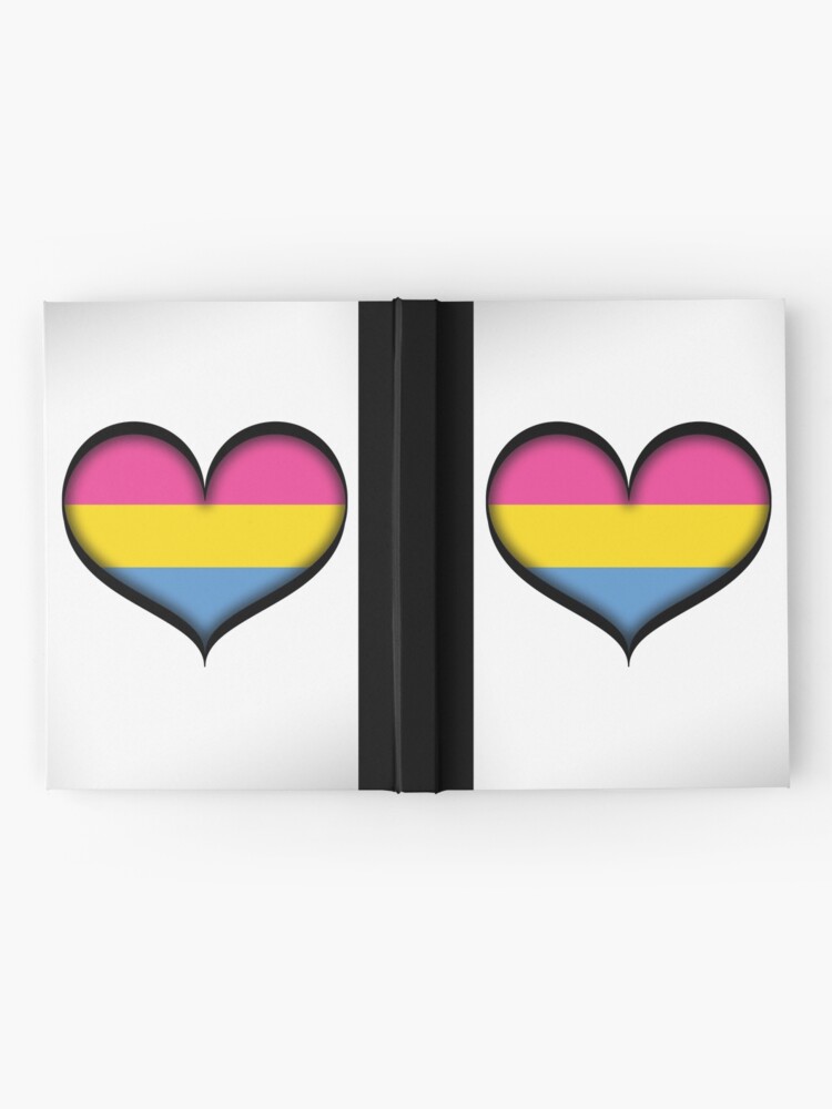Alternate view of Pansexual Heart Hardcover Journal