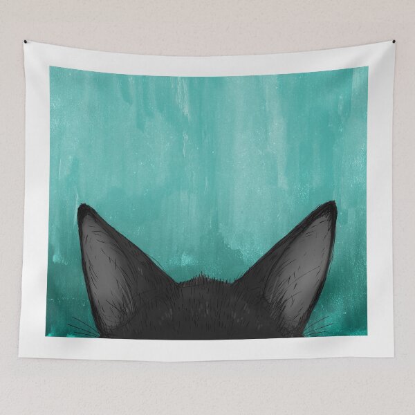 Item preview, Little Black Kitty Ears designed and sold by inkedinred.