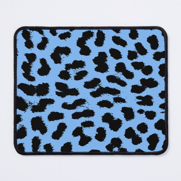 Item preview, Leopard Pattern in Light Blue Cheetah Design Animal Pattern designed and sold by MadandMean.