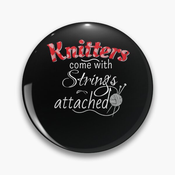 Item preview, Knitters Come With Strings Attached designed and sold by osborange.