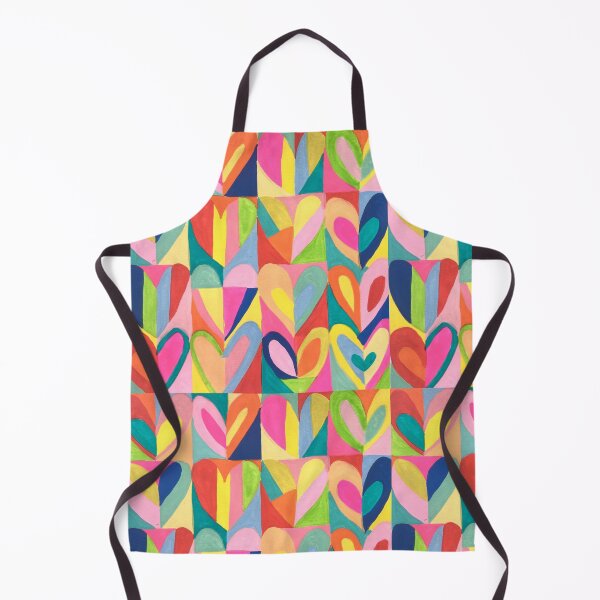 Item preview, Rainbow Hearts designed and sold by MyCraftyNell.