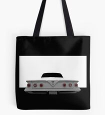 1961 Chevy Impala - Hoher Kontrast Tote Bag