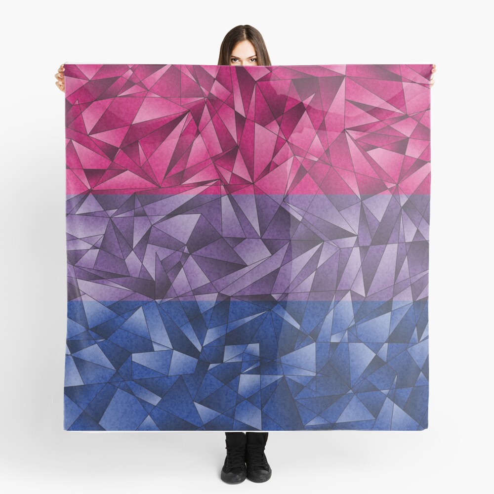 Abstract Bisexual Flag Scarf