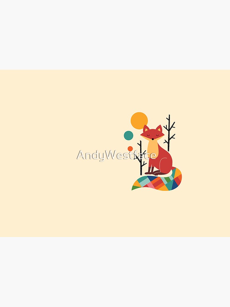 Rainbow Fox by AndyWestface