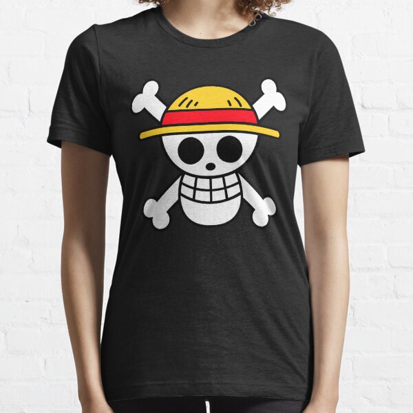 Straw hat jolly roger Essential T-Shirt
