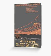 National Parks 2050: Yellowstone Greeting Card