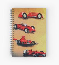 Formula One Evolution Spiral Notebook